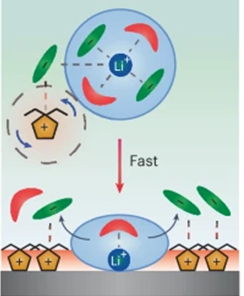 Miniature Li+ solvation by symmetric molecular design for practical and safe Li-metal batteries [Nature Energy, 2025]