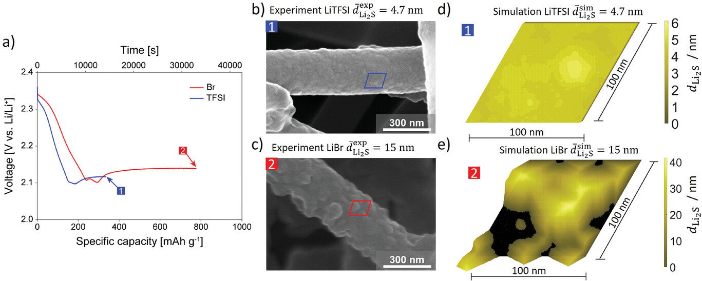 Insight into the Impact of Electrolyte on Passivation of Lithium–Sulfur Cathodes [Advanced Materials Interfaces (2024)]